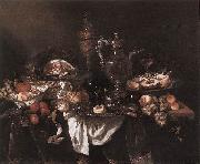 BEYEREN, Abraham van Banquet Still-Life gf USA oil painting reproduction